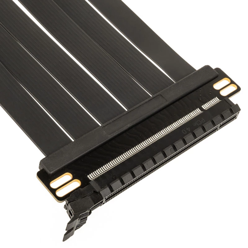 Kolink PCI Express 5.0 x16 į x16 Riser-Cable, 180 laipsnių, juoda - 30 cm