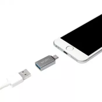 LogiLink AU0042 Adapteris USB-C į USB 3.2 Gen 1 A Kištukas Kompaktiškas Dizainas