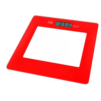 Asmeninės elektroninės svarstyklės JATA 290 Square Red