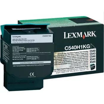 Toneras Lexmark HY juodas LCCP C540 2500 lapų