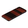 Dėklas Man & Wood iPhone XS Max apsauginis, kietas, juodas, medinis