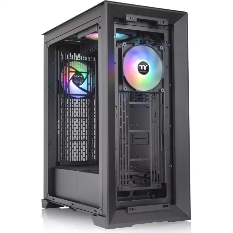 Thermaltake CTE T500 TG ARGB juodas pilno bokšto kompiuterio korpusas