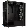 Kolink Observatory HF Glass ARGB Midi-Tower - juoda