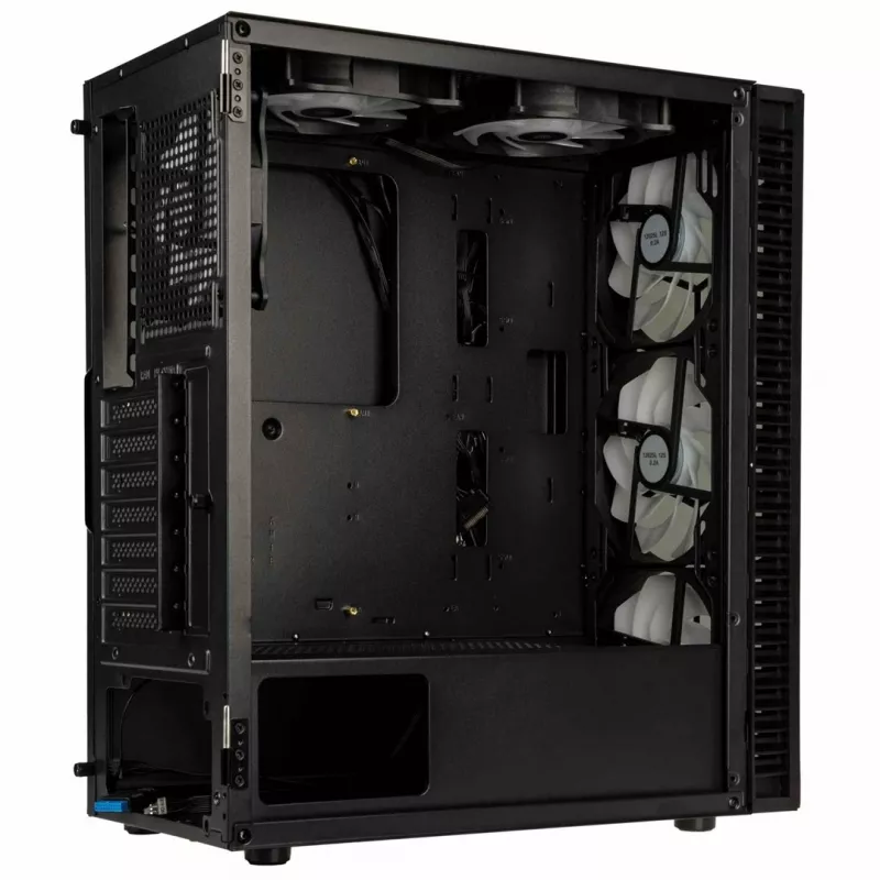 Kolink Observatory HF Glass ARGB Midi-Tower - juoda