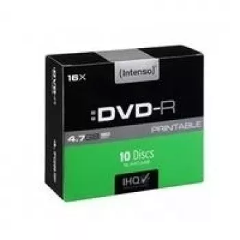 DVD-R Intenso 4801652 4,7 GB 16x Printable 10 vnt. Slim Jewel Case