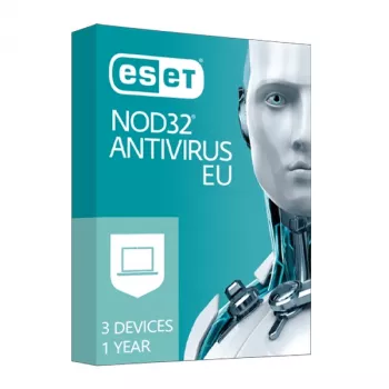 ESET NOD32 Antivirus licencija įmonei (3 įrenginiai)