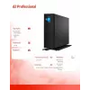 LaCie d2 Professional 24TB USB-C 10Gb/s 3.5 colų išorinis kietasis diskas (STHA24000800)