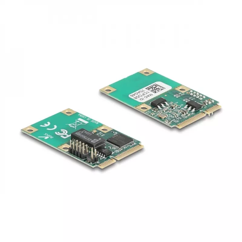 DeLOCK 95268 Vidinė RJ-45 adapterio plokštė Mini PCI Express 2.5 Gbit/s