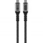 Goobay 74210 USB-C kabelis juodas