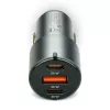 Automobilinis įkroviklis everActive CC-40Q QC3.0 60W, USB maitinimo adapteris mobiliesiems įrenginiams
