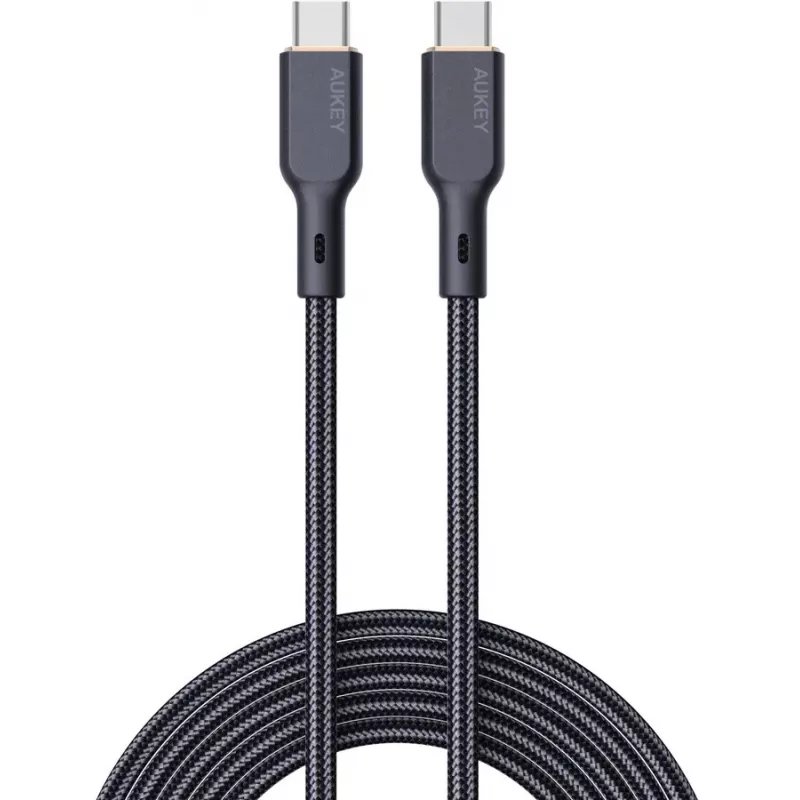 AUKEY CB-KCC101 Nailoninis laidas USB C – USB C 1 m