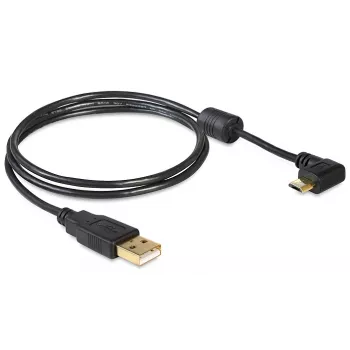USB kabelis DeLOCK 83147 USB 2.0 1 m USB A Micro-USB B juodas