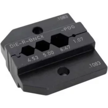 Neutrik Matrize DIE-R-BNCX-PDG Juoda 1 vnt.