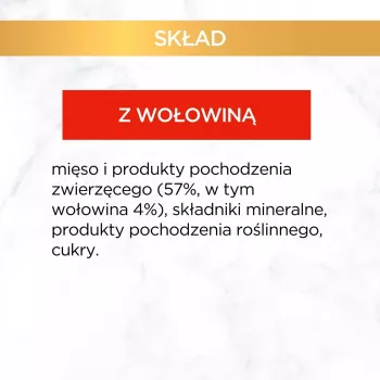 GOURMET Gold Jautiena – šlapias ėdalas katėms – 85 g