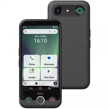 Išmanusis telefonas Doro Aurora A10 4,5 colio 4 GB 64 GB juodas