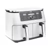 Karšto oro gruzdintuvė Ninja AF400EU Double 9,5 L 2470 W balta, sukamieji ir lietimui jautrūs valdikliai