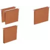 Kabantieji segtuvai Elba DEFI FLEX stalčiaus dugnui V — oranžinis kraft kartonas 230 g/m²