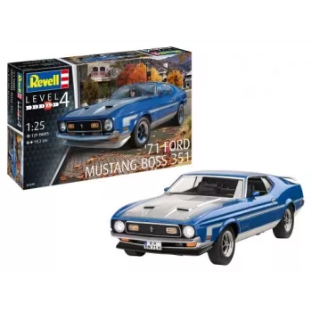 Plastikinis modelis REVELL Ford Mustang Boss 351 1:25