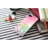 iKins apsauginis dėklas Apple iPhone 8/7 – vandens gėlių raštas, baltas