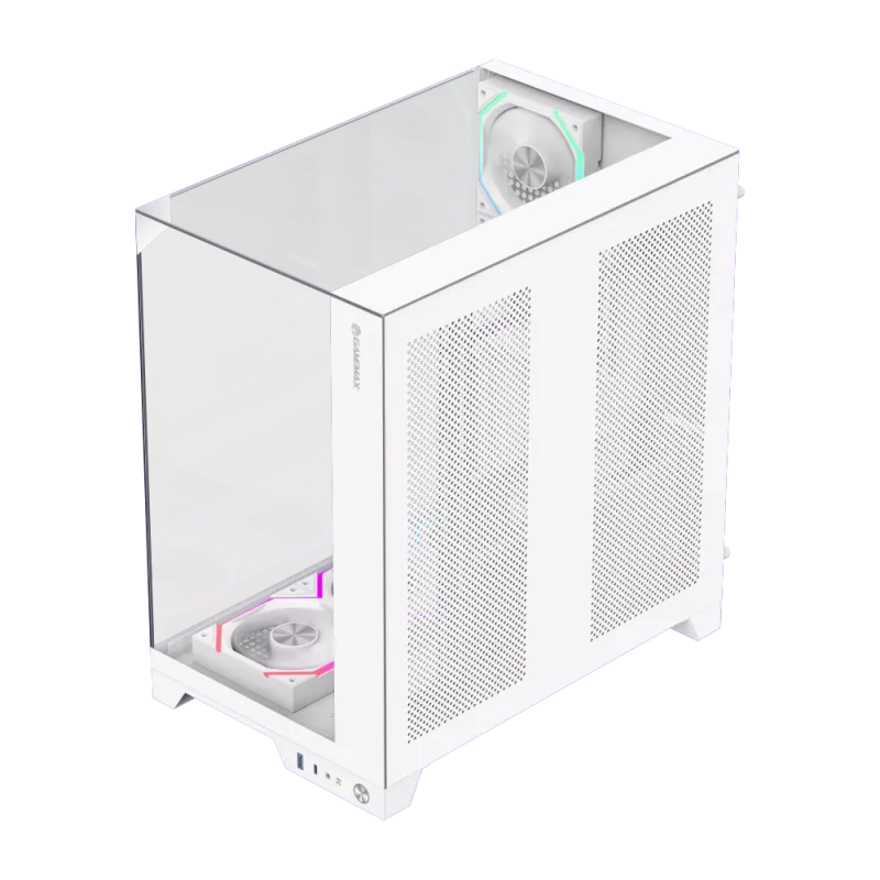 Gamemax INFINITY PRO WH ATX korpusas baltas
