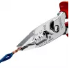 Kabelių nuėmiklis Knipex 13 76 200 ME 6 mm nuėmimo galia Raudonas Nerūdijantis plienas Geltonas
