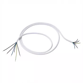 Bachmann H05VV-F 5G 2,5 mm² baltas lankstus maitinimo kabelis 3 m