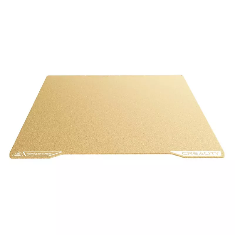 Buildplate Creality K2 PEI matinis spausdinimo paviršius, tinka Creality K2, geltona, 1 vnt.