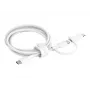 USB laidas Belkin BoostCharge Pro 1,5 m USB-C / USB-C – Lightning baltas