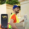 Vaizdo durų skambutis Tellur TLL331511 1080P su atrakinimo funkcija ir vidaus garsiniu signalu