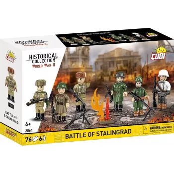 Cobi Battle of Stalingrad statybiniai blokeliai – istorinis diorama modelis, 76 dalių