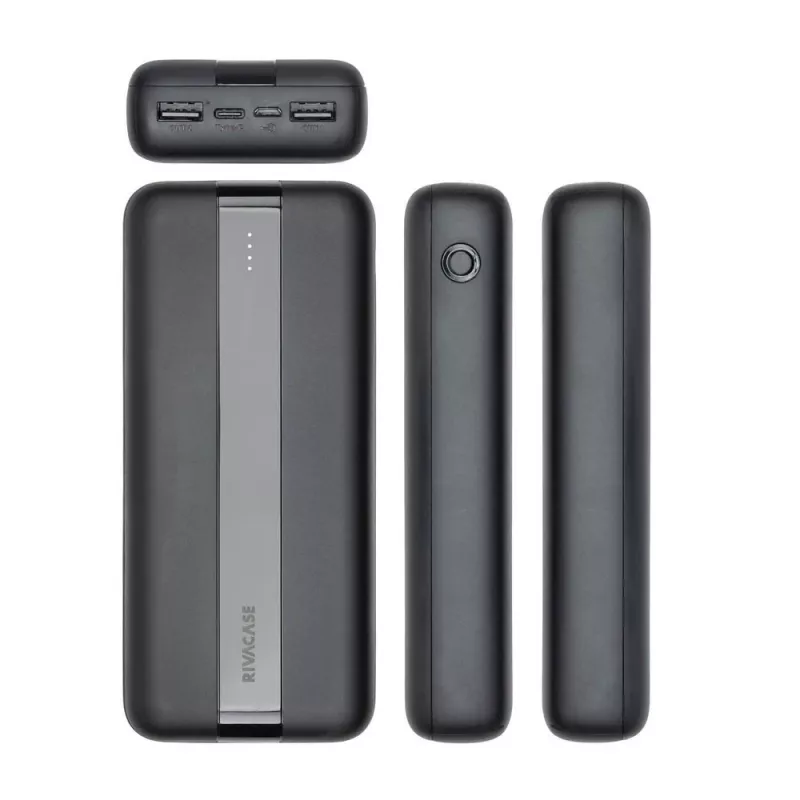 Power Bank USB 20000 mAh VA2081 Juodas Rivacase