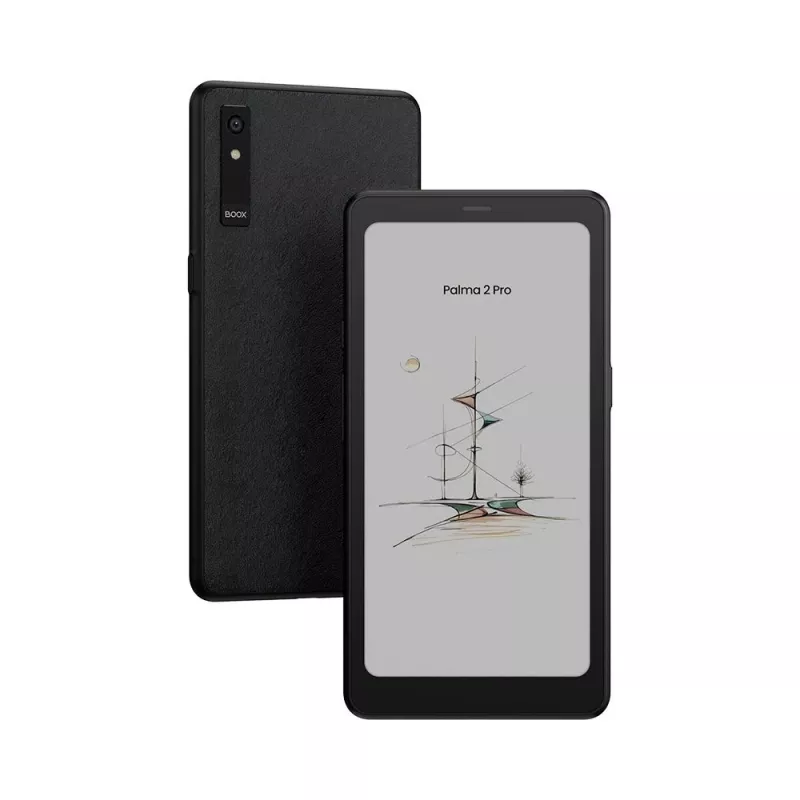 E-Skaitytuvas Onyx BOOX Palma 2 Pro — 6,13 colio 824×1648, 8GB RAM, 128GB, Android 15, pirštų atspaudų skaitytuvas, „Wi‑Fi“, „Bluetooth 5.1“, SIM lizdas, 3950 mAh, juodas