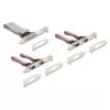 Vidinė Mini PCIe sąsajos plokštė DELOCK 95279 — Serial RS-232, 460.8 Kbit/s, FIFO 256 B