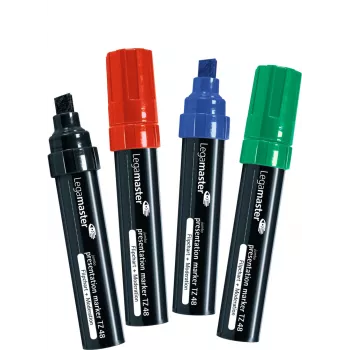 Prezentacinis markeris Legamaster TZ48 Jumbo 4 spalvų rinkinys