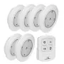 Maclean Energy MCE165 nuotolinio valdymo LED lempų rinkinys, AAA baterijos, 6 vienetai rinkinyje