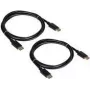 TRENDnet - DisplayPort-Kabel - DisplayPort (M) zu DisplayPort (M) - DisplayPort 1.2 - 1.8 m - unterstützt 4K 60 Hz (3840 x 2160) (Packung mit 2)