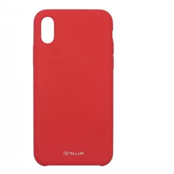 Telefono dėklas Tellur Silicone Cover, skirtas iPhone XS — raudonas