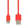 USB laidas IBOX IKUMTCR 1 m, USB A į USB‑C, USB 2.0, raudonas