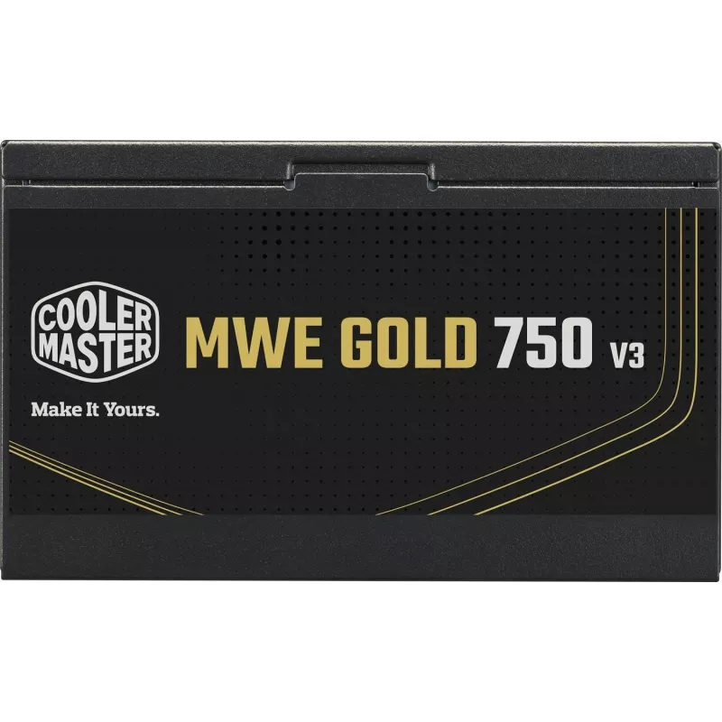 Maitinimo blokas Cooler Master MWE GOLD 750v3 ATX 3.1 750W 80 PLUS Gold, nemodulinis