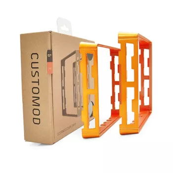 Priedas aušintuvui Cryorig CR-CCO – ABS oranžinis, tinka R1 Universal/R1 Ultimate, 140×23×131 mm