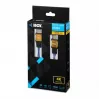 HDMI kabelis IBOX ITVFHD04 1,5 m, HDMI 2.0, 18 Gbps, 4K (4096×2160), auksuotos kontaktinės jungtys, kištukas-kištukas