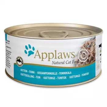 Šlapias kačių ėdalas Applaws Tuna 70 g skardinė