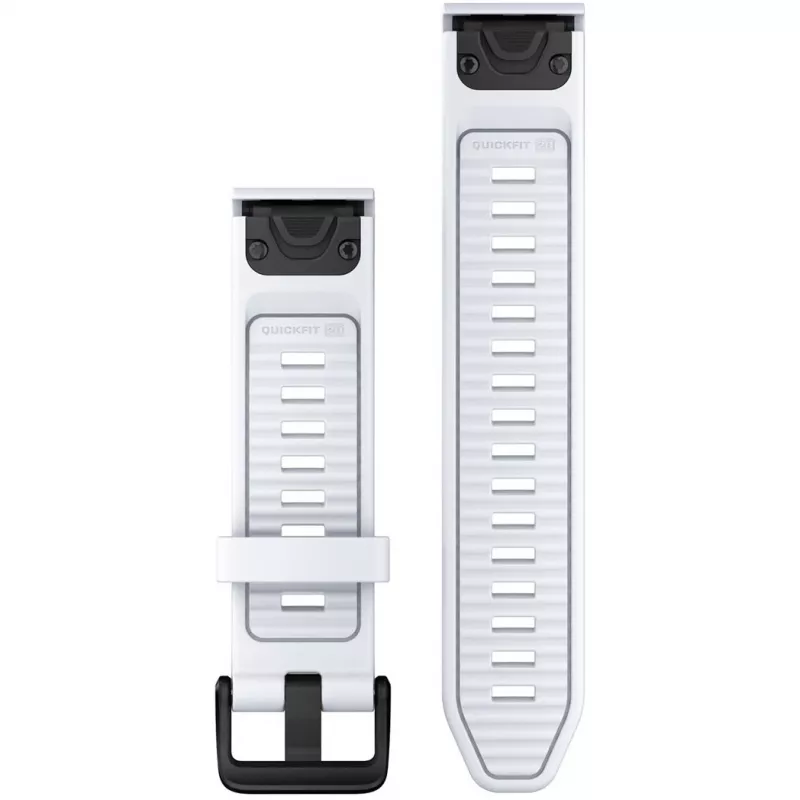 Garmin Quickfit 20 mm baltas silikoninis dirželis 010-13391-01