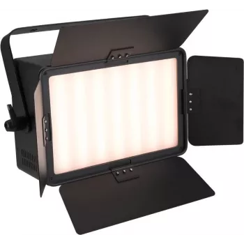 LED skydinis šviestuvas EUROLITE AKKU PLL-168 WW/CW (model 40001845) nešiojamas baterijinis dviejų spalvų skydas