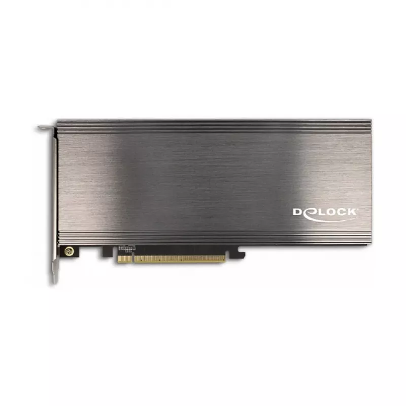 DeLOCK PCI Express 4.0 x16 kortelė į 4 vidinius NVMe M.2 Key M su radiatoriumi ir ventiliatoriumi