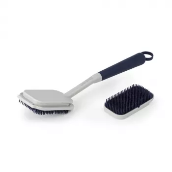 Šepetėlis indams Beldray Deep Clean LA032814FEU7 su guminiais šereliais, ergonomiška rankena