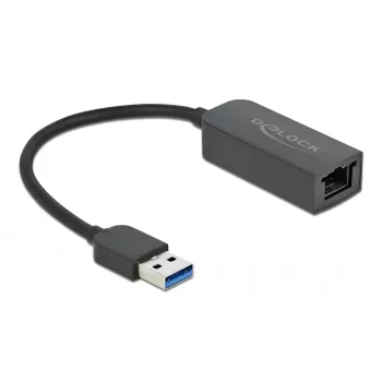 Adapteris USB Type-A (vyriškas) į 2,5 Gigabit LAN DeLOCK 66646