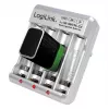 LOGILINK akumuliatorių įkroviklis Ni-MH / Ni-Cd AA / AAA / 9V