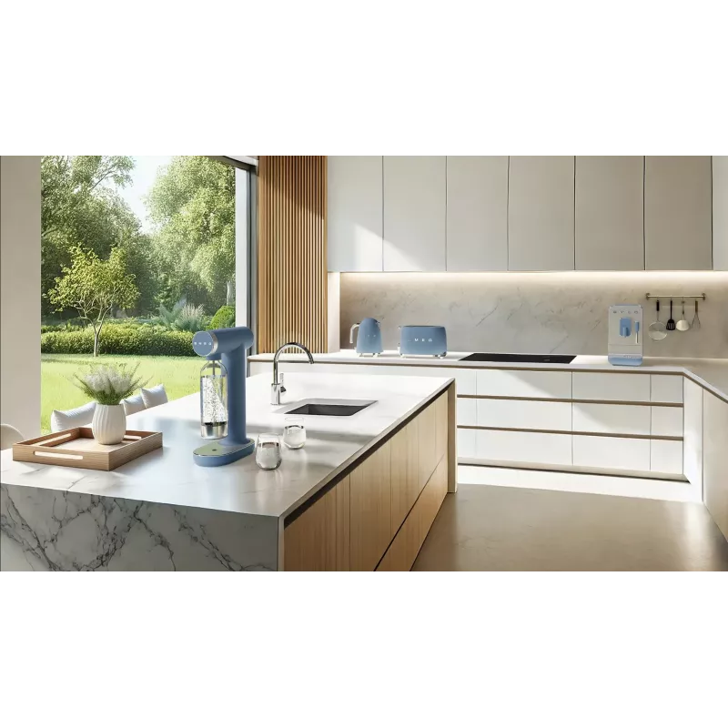 Smeg TSF01SBMEU skrudintuvas 6 režimai 2 griežinėliai 950 W Mėlynas