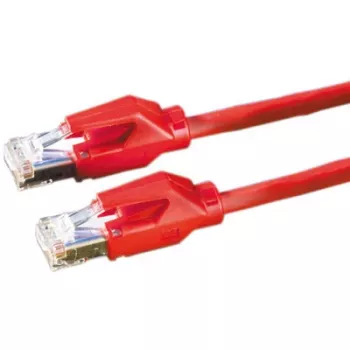 DRAKA Patch Cable Cat.6 Class E S/FTP UC900 TM21 LSOH Red 5m